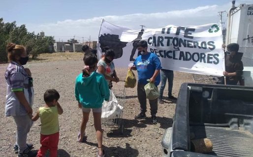 El MTE entregó ecoleños a merenderos y familias de la ciudad