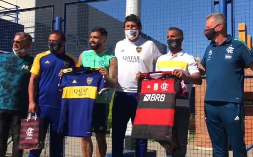 A un año de ser el héroe de la final contra River, Boca homenajeó a Gabigol