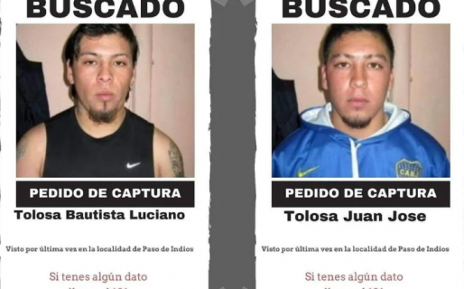 Ofrecen recompensa de $100 mil a quienes aporten datos de los hermanos Tolosa