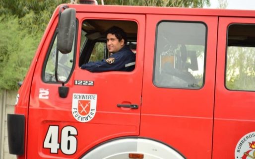 Piden oración por Leo, bombero del Destacamento 2 internado en estado delicado