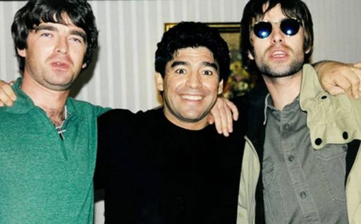 Maradona reunió a los hermanos Gallagher