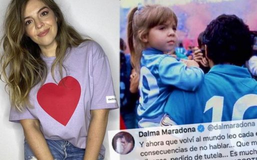 Dalma mostró su furia por las especulaciones sobre el futuro de Maradona
