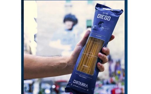 Maradona lanzó su marca de pastas