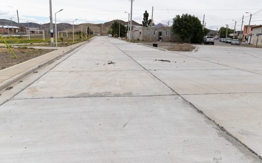 Avanza la obra de pavimentación en el barrio Ciudadela