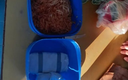 Intentó pasarle un celular a un preso escondido en un tupper con fideos