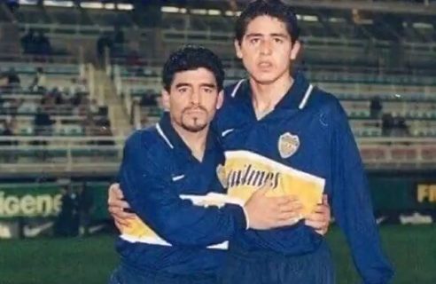 La emotiva despedida de Riquelme a Maradona: “Nunca nadie jugó ni jugará a la pelota como él”