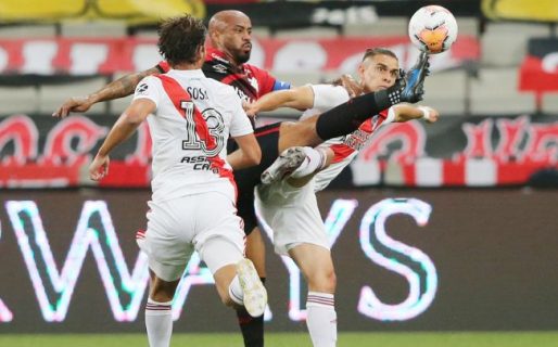 River se trajo un empate de Brasil y define la llave en casa