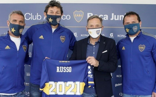 Russo seguirá en Boca hasta finales de 2021