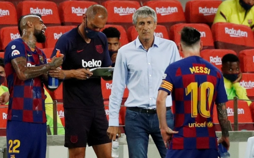 Setién, durísimo contra Messi: “Leo es difícil de gestionar”