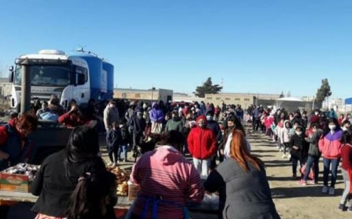 Por las escasas donaciones el Comedor Las Américas solo entregará dos veces por semana la vianda