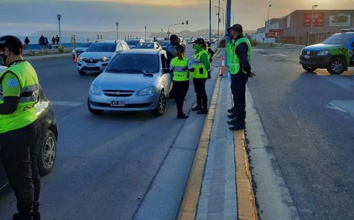 La APSV retiró 11 autos de la vía pública durante los controles realizados en Comodoro