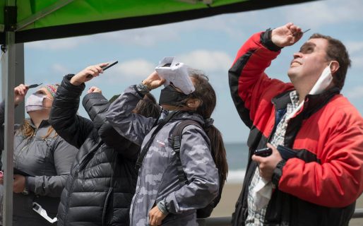 Eclipse Solar 2020: así se vivió en Rada Tilly