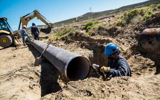 La SCPL cambia cañerías para mejorar la distribución de agua en la ciudad