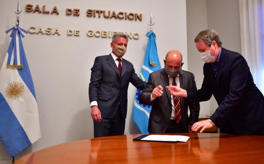 Arcioni delegó el mando al vicegobernador Sastre