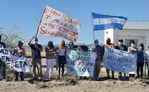 Los pueblos de la Meseta se volvieron a movilizar por la minería