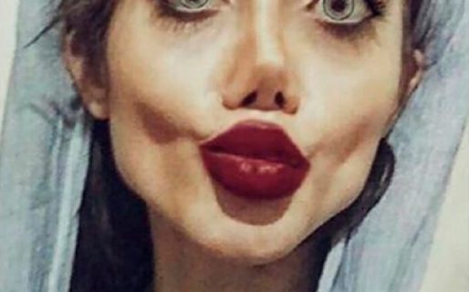 Condenaron a 10 años de prisión a “la Angelina Jolie iraní”