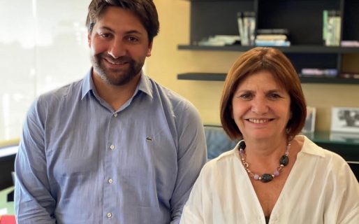 El Legislador Provincial Sebastián Lopez, reunido con Macri y Bullrich