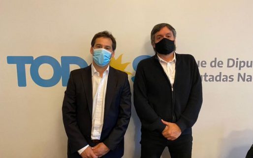 Luque se reunió con Máximo Kirchner: «Compartimos la visión federal del país»