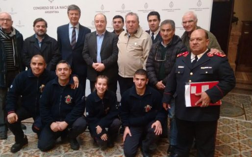 Es ley el proyecto que Menna impulsó para beneficiar a cuarteles de Bomberos Voluntarios de todo el país