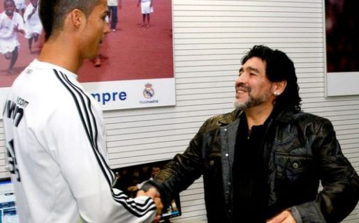 Maradona: el posteo de Cristiano Ronaldo para el diez que se volvió viral