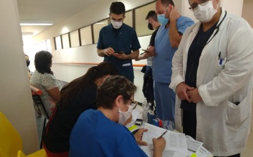 Vacunación en Chubut: Sastre se mostró “esperanzado y con tranquilidad”