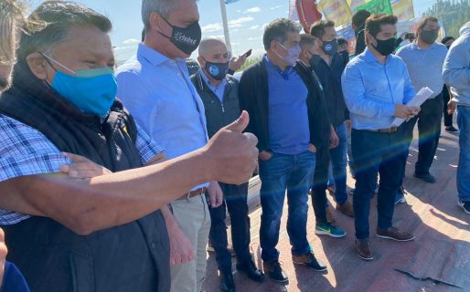 Los sindicatos más grandes de Chubut se movilizaron en respaldo al Debate Minero