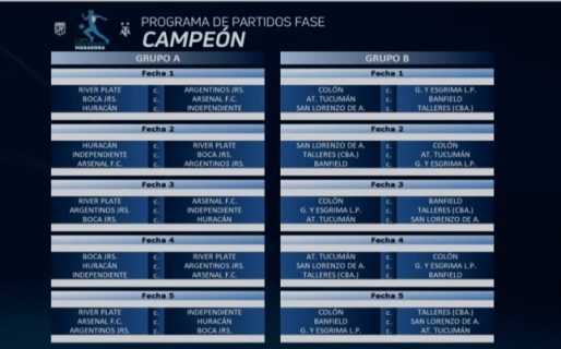 Habrá Superclásico en la Copa Diego Armando Maradona