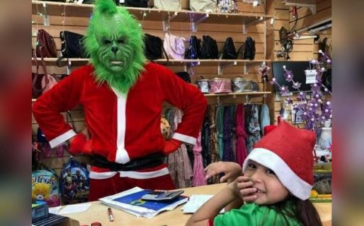 El Grinch también apareció en Comodoro
