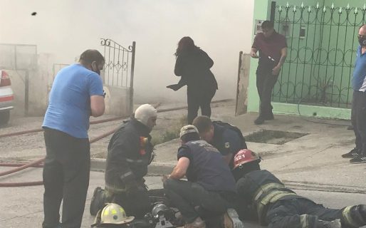 Murió la joven rescatada por los bomberos tras un incendio en  barrio Ceferino