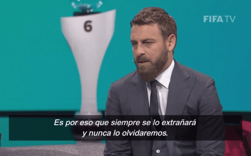 Daniele De Rossi habló de lo que significó para él la muerte de Maradona