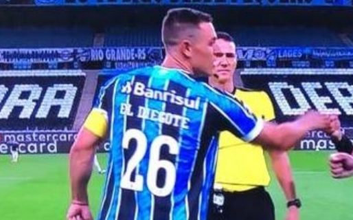 El original homenaje a Maradona de un jugador argentino