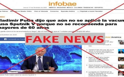 Periodista rusa desmonta una nueva Fake News sobre la vacuna rusa