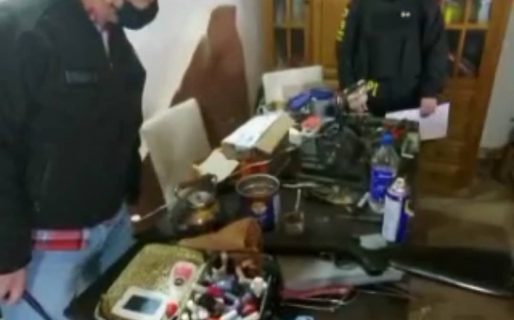 Desbaratan banda dedicada a la venta ilegal de armas en la Cordillera