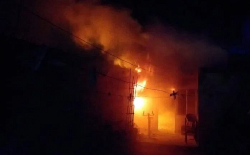 Incendio de grandes proporciones en vivienda familiar y denuncia de “posible atentado”