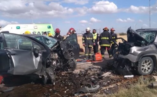 Murió una familia de Comodoro en un accidente de tránsito en Ruta 3
