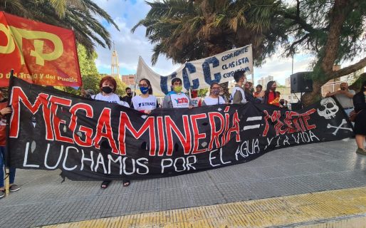 Continúan las manifestaciones por el NO a la minería