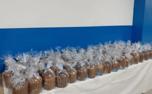 El Club Jorge Newbery entregó 1000 pan dulces