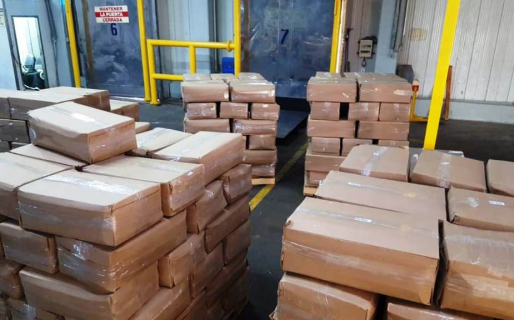 La Secretaría de Pesca secuestró 4.500 kilos de langostinos