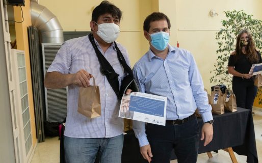 El Intendente hizo entrega de un reconocimiento a voluntarios comodorenses