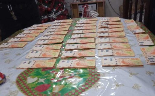 La policía recuperó 140.000 pesos robados