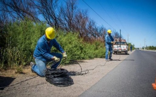 Robaron 200 metros de una Linea de Alumbrado Público