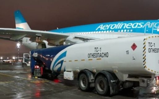 Despegó desde Rusia el tercer vuelo de Aerolíneas Argentinas con vacunas Sputnik V