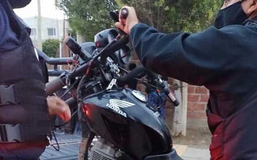 Recuperaron una moto robada a punta de cuchillo