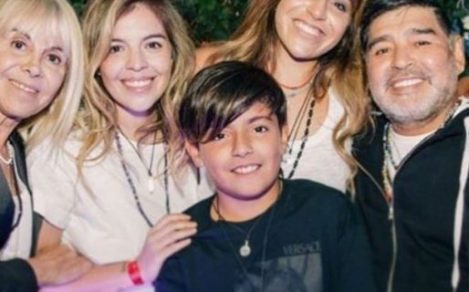 «No culpen a mi papá por los contagios», pidió Gianinna Maradona