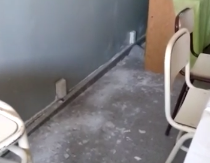 Directora de la Esc. n° 7702: «No tenemos medidas ni lugar adecuado como para ser una institución educativa»