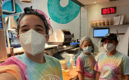 La argentina que vende sándwiches en EE.UU. y preparó el almuerzo de Biden