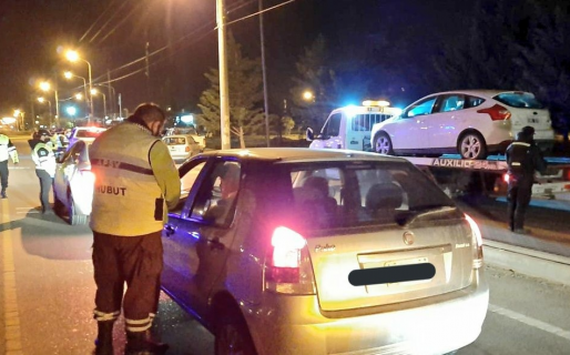 El fin de semana se controlaron más de 8 mil vehículos