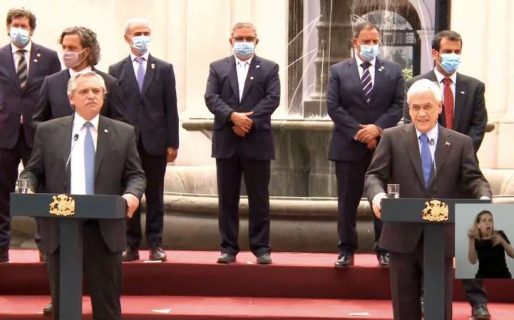 Fernández y Piñera firmaron acuerdos comerciales y científicos