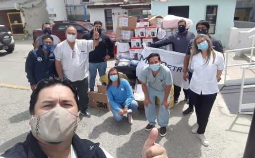 Trabajadores Petroleros donaron electrodomésticos y elementos de uso diario para el personal de salud