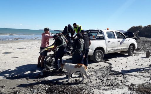 Secuestraron una motocicleta por no tener ningún tipo de documentación